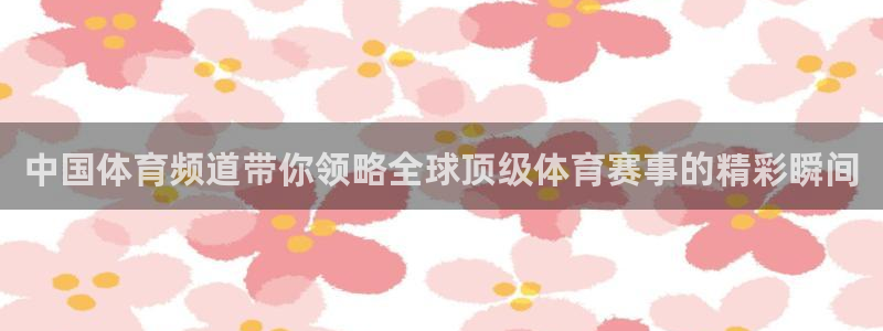 中国体育频道带你领略全球顶级体育赛事的精彩瞬间