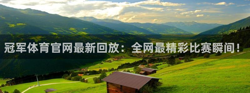 冠军体育官网最新回放：全网最精彩比赛瞬间！