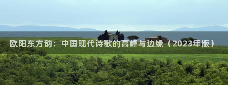 欧阳东方韵：中国现代诗歌的高峰与边缘（2023年版）