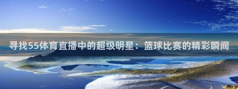 寻找55体育直播中的超级明星：篮球比赛的精彩瞬间