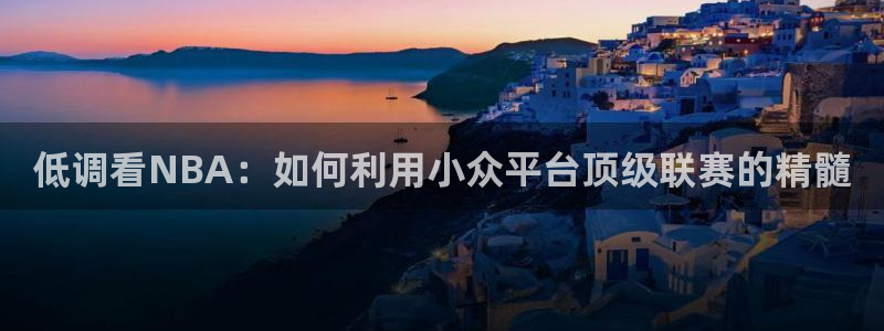 低调看NBA：如何利用小众平台顶级联赛的精髓